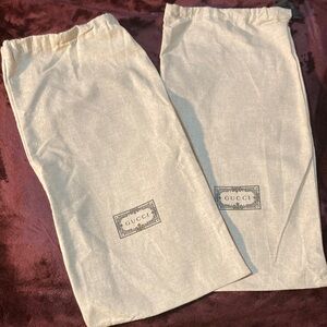 Gucci Light Tan Storage Bags